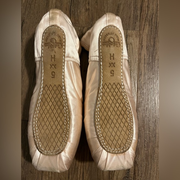Grishko Pointe Shoes size: 5 XX H basically new - Picture 2 of 7